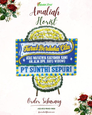 Papan Bunga Duka di Batuputih Atas