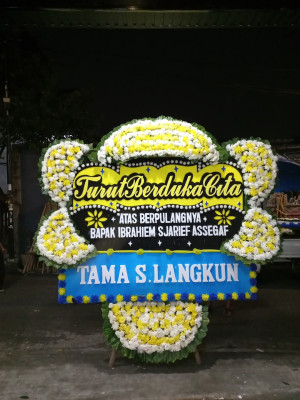 Papan Bunga Duka di Batuputih Atas